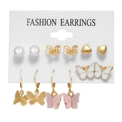Set de aretes de aleación
