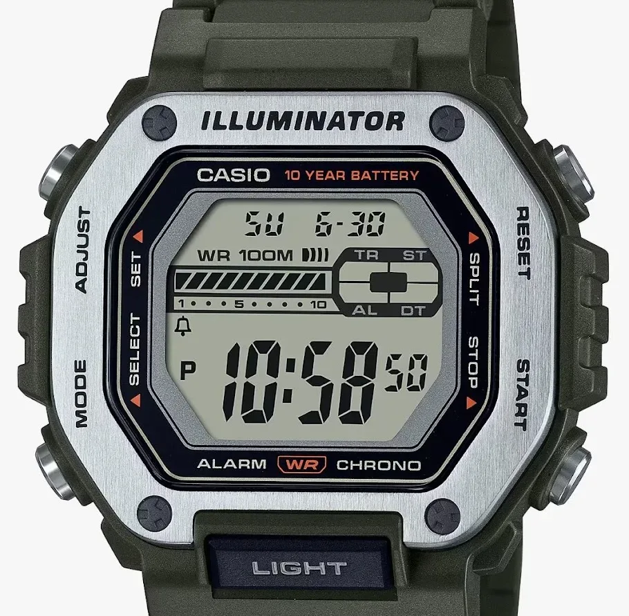 Reloj CASIO para caballero MWD-110H-3AVDF