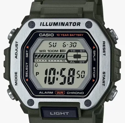 Reloj CASIO para caballero MWD-110H-3AVDF