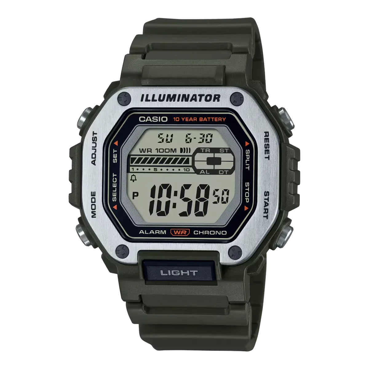 Reloj CASIO para caballero MWD-110H-3AVDF
