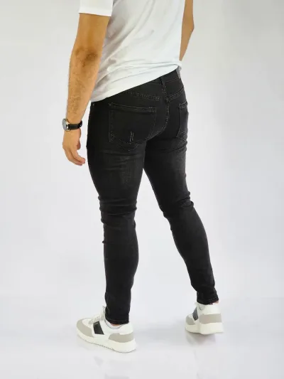 Jeans negro para caballero CH-RO-248B