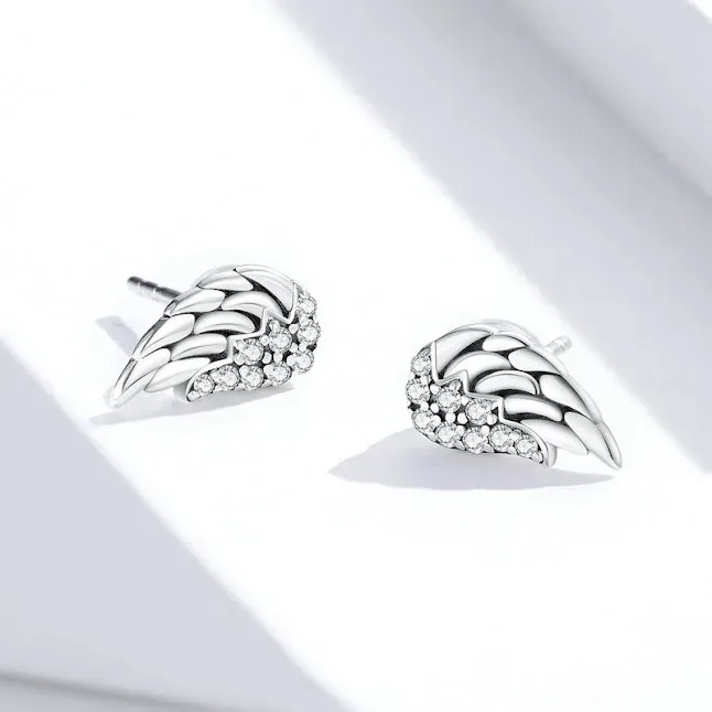 Par de aretes de plata 925 para dama