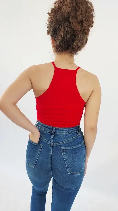 Blusa para dama color rojo