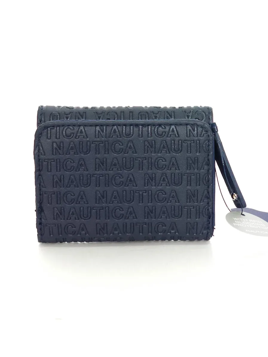 Cartera Nautica para dama color azul oscuro
