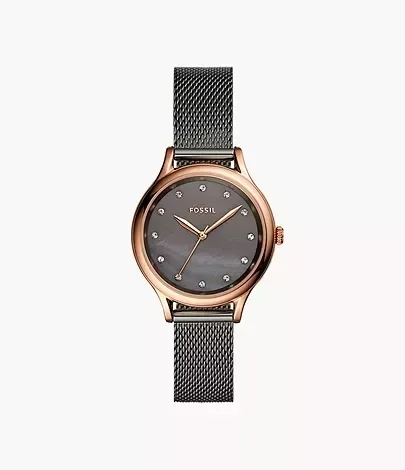 Reloj Fossil para dama color negro
