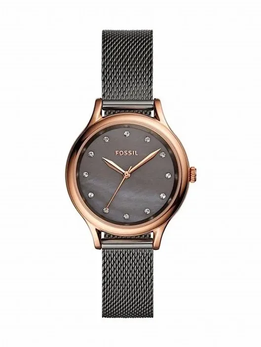 Reloj Fossil para dama color negro