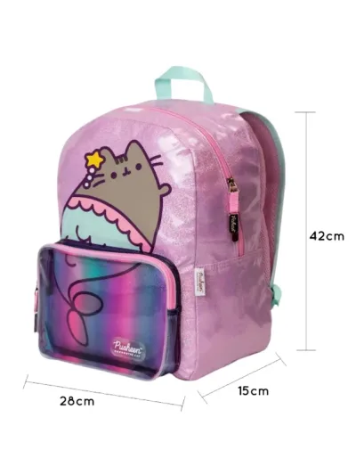 Mochila Keepack PSH026-BP032A Gatito #COLOR LILA