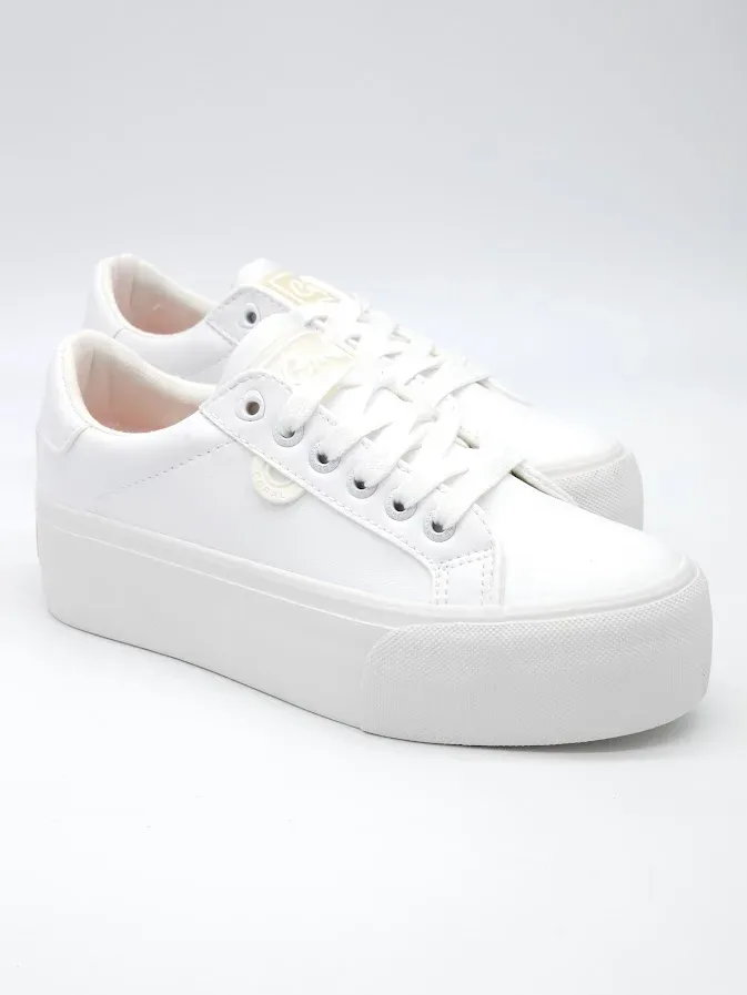 Tenis Coral para dama Mamba 2 color blanco