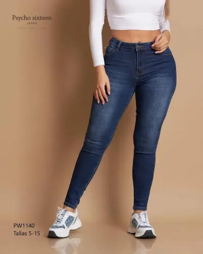 Jeans para dama Psycho Sixteen PW1140