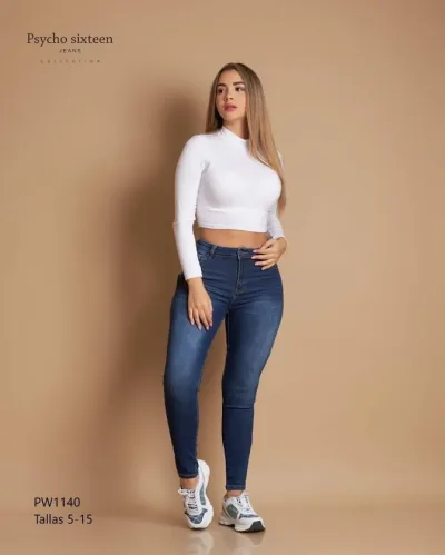 Jeans para dama Psycho Sixteen PW1140