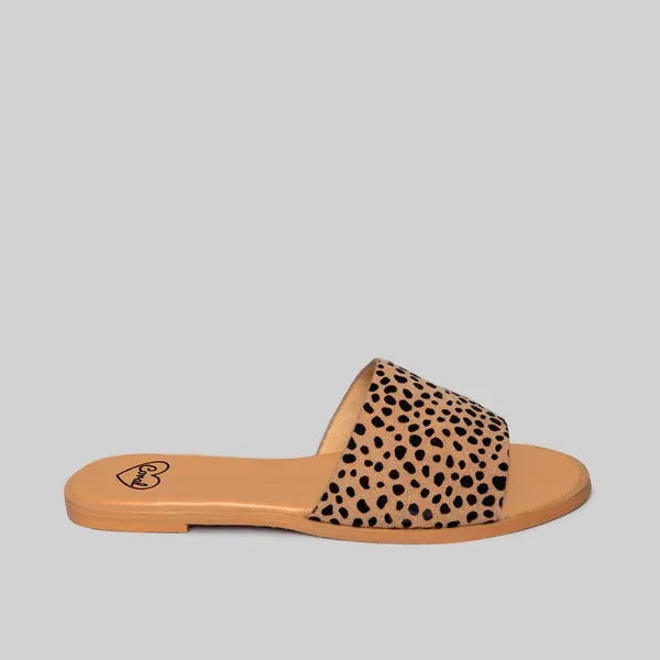 Sandalias Coral para dama Lash Cheetah