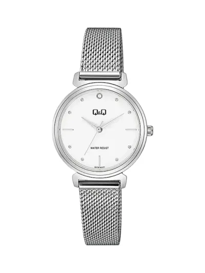 Reloj Q&Q para dama Q27B-001PY COLOR PLATEADO