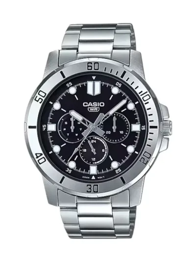 Reloj Casio para caballero MTP-VD300D-1EUDF COLOR PLATEADO