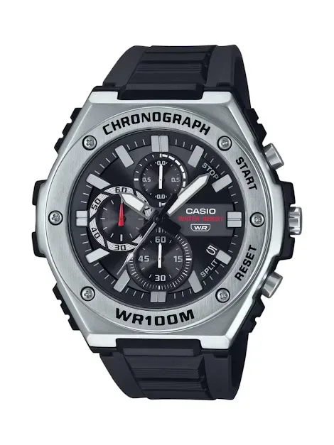 Reloj Casio para caballero MWA-300H-1AVDF COLOR NEGRO