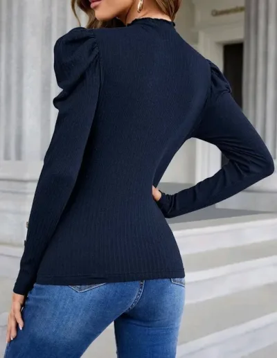 Blusa para dama color azul