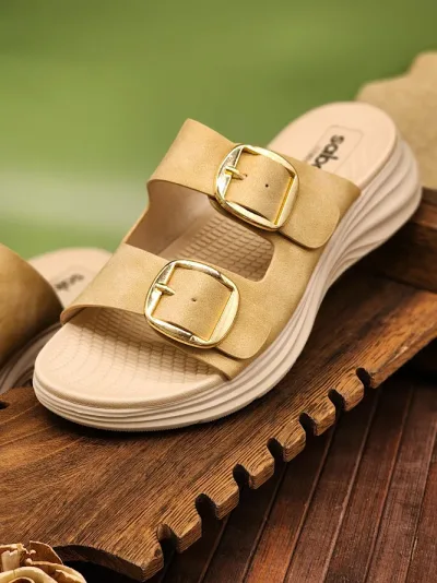Sandalias sabata para dama loren-2514 beige