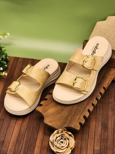 Sandalias sabata para dama loren-2514 beige