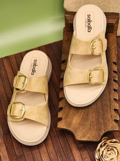 Sandalias sabata para dama loren-2514 beige