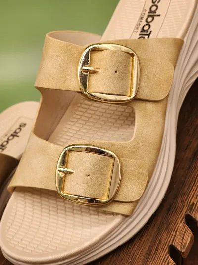 Sandalias sabata para dama loren-2514 beige