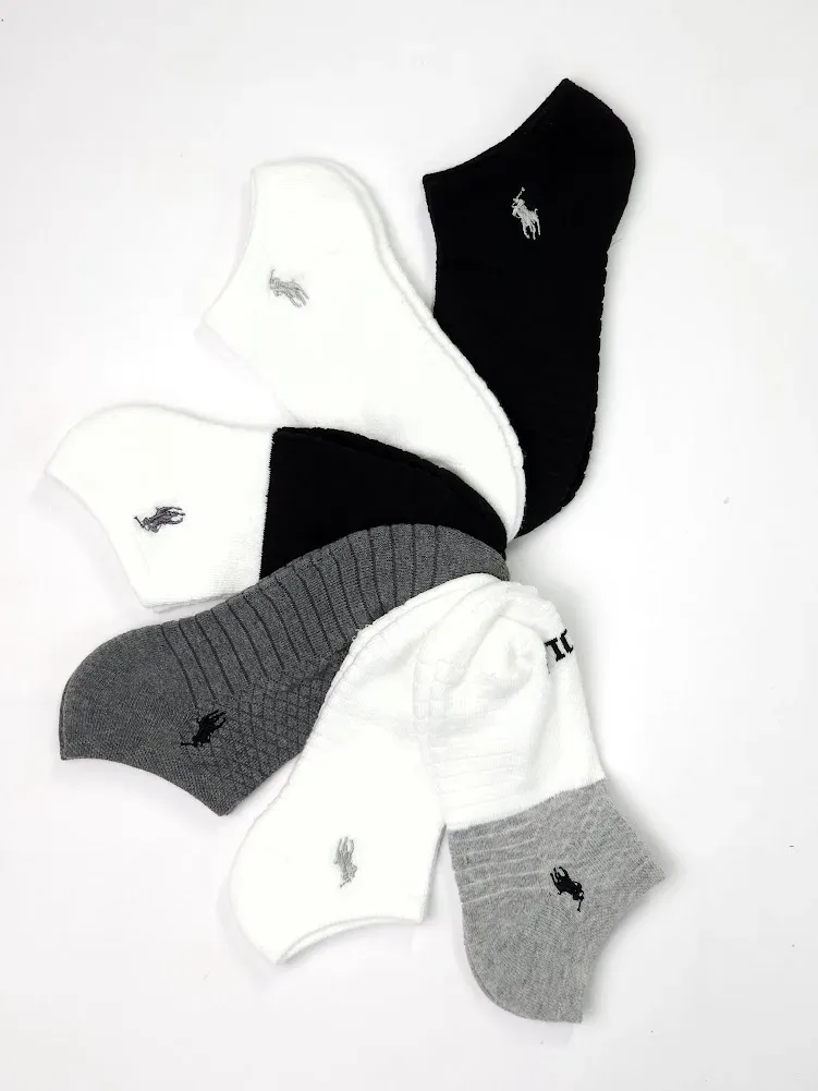 Set 6 pares de medias Polo Ralph Lauren para caballero multicolor