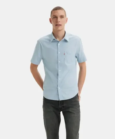 Camisa Levi´s para caballero color celeste 0210