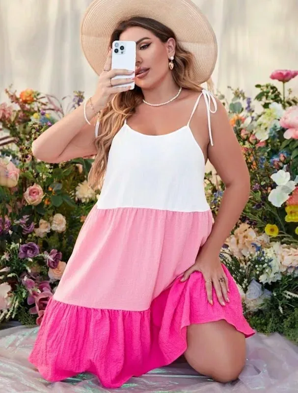 Vestido para dama multicolor