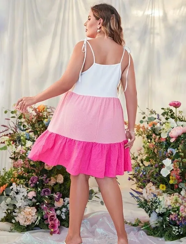 Vestido para dama multicolor