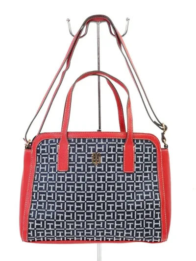 Bolso Tommy Hilfiger para dama color azul y rojo