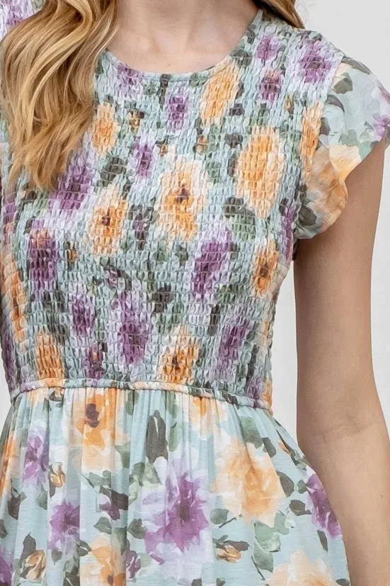 vestido para dama multicolor