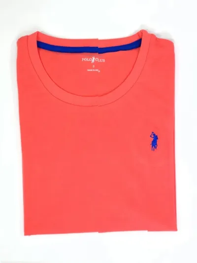 Camiseta Polo cambrige para dama color Coral