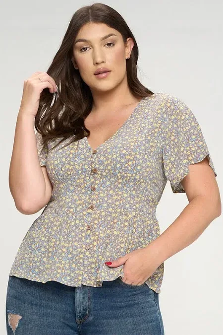 Blusa para dama diseño floral