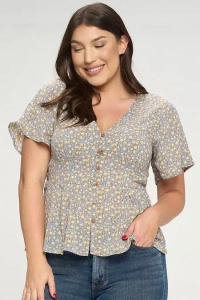 Blusa para dama diseño floral
