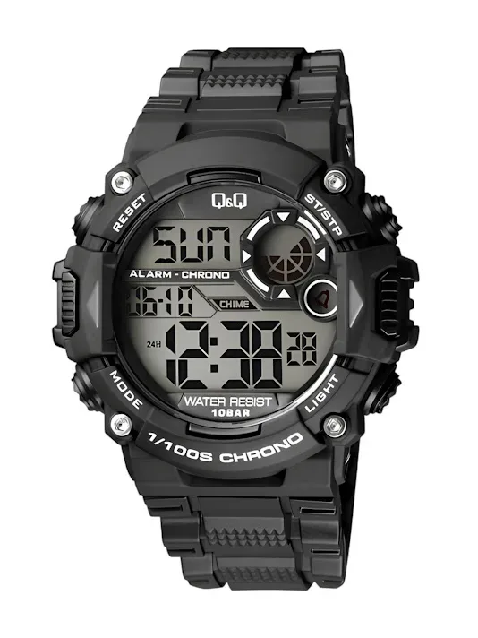Reloj Q&Q para caballero M146J001Y COLOR NEGRO