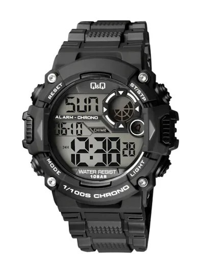 Reloj Q&Q para caballero M146J001Y COLOR NEGRO