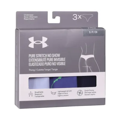 Set de bragas Under Armour para dama