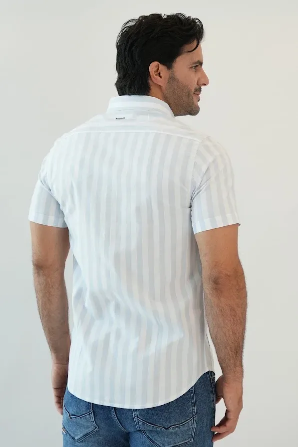 Camisa Hummer para caballero de rayas