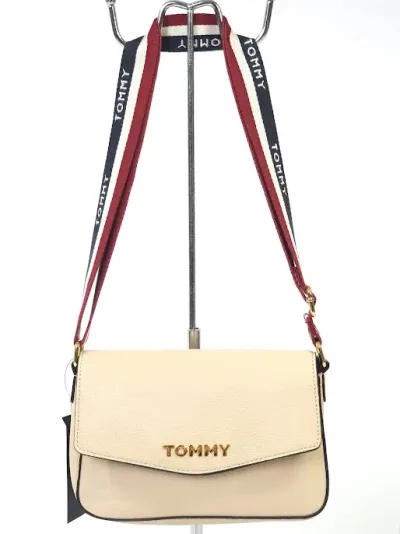 Bolso Tommt Hilfiger para dama color beige
