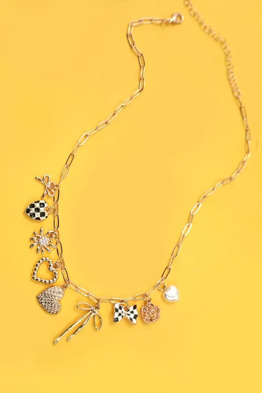Collar para dama- Fantasía fina- 80N91685GOLD