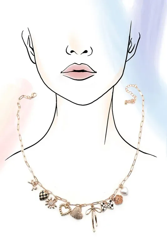 Collar para dama- Fantasía fina- 80N91685GOLD
