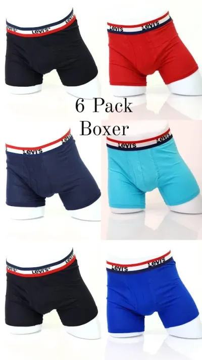 Set de 6 boxer Levi´s para caballero