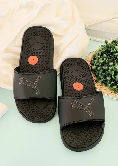 Sandalias Puma para dama color negro