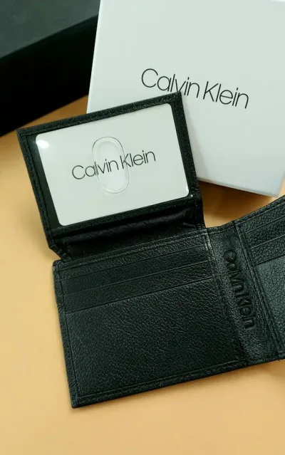 Billetera Calvin Klein para caballero color negro