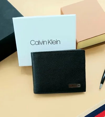 Billetera Calvin Klein para caballero color negro