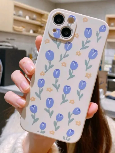 Funda con estamapado floral