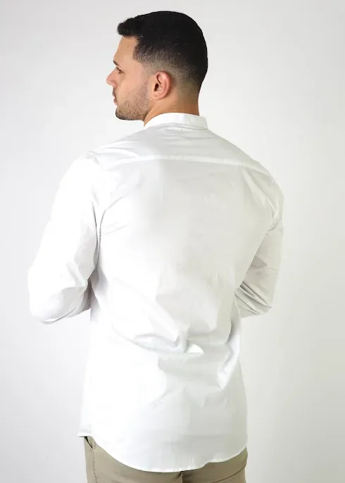 Camisa Estivaneli para caballero color blanco
