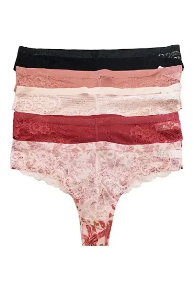 Set de bragas para dama multicolor