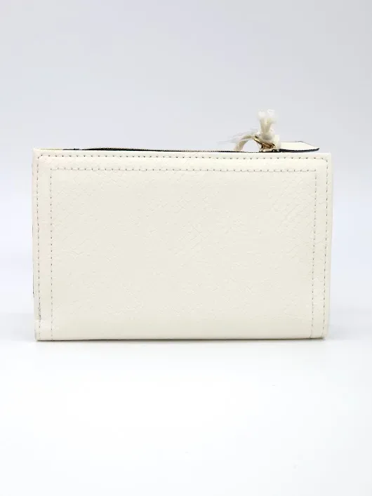 Cartera para dama color blanco