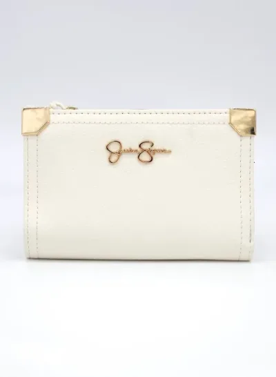 Cartera para dama color blanco