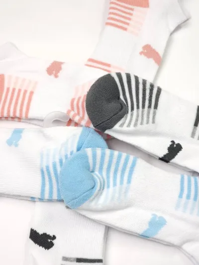 Set 6 pares de medias Puma para dama multicolor