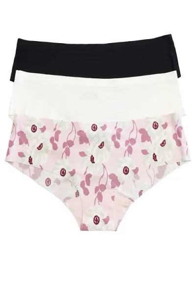 Set de bragas para dama con diseño floral